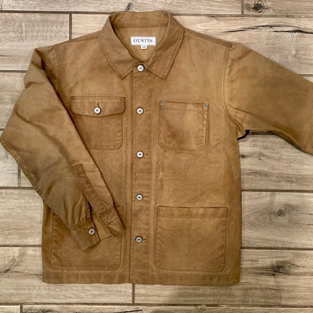 Gustin Tan Waxed Canvas Jacket